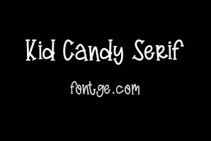 Kid Candy Serif